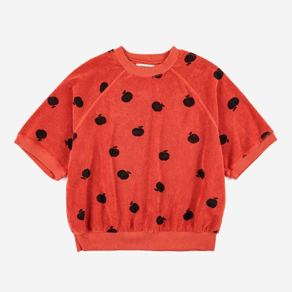 Poma allover short sleeve terry sweatshirt