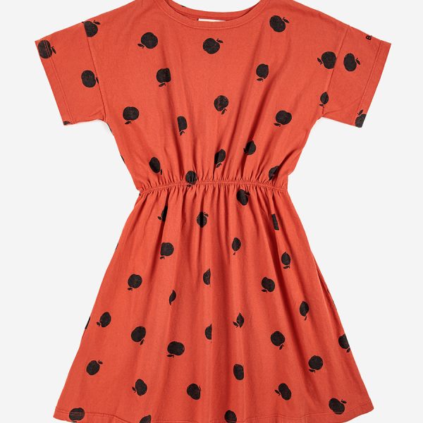 Poma red allover dress