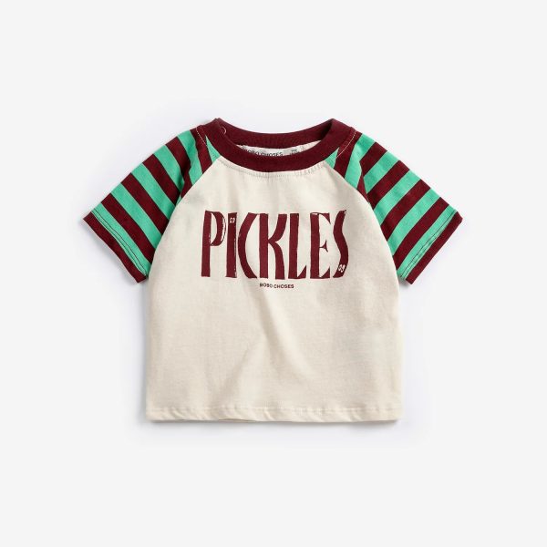 Spicy Pickles raglan T-shirt