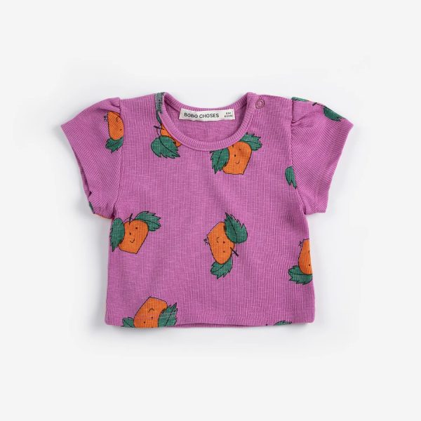 Tangerine all over T-shirt