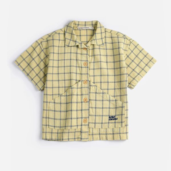 Spicy Window Pane woven shirt