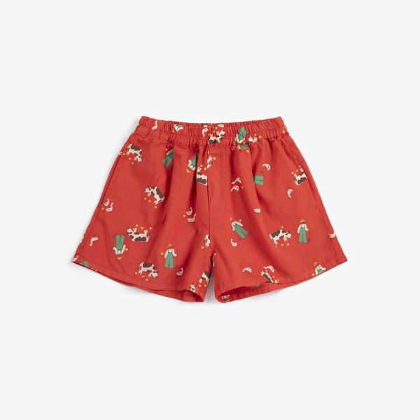 Farm Adventure all over woven shorts