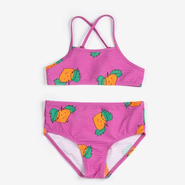 Tangerine all over bikini
