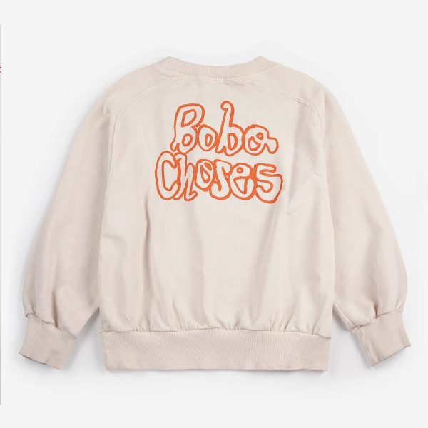 Bobo Choses By Hand raglan sweatshirt