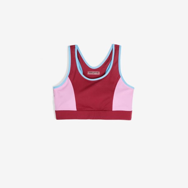 Color block tank top