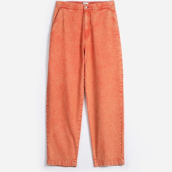 Washed relaxed fit jeans