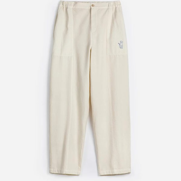 Ecru cocoon pants