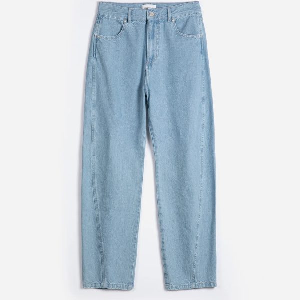 Simple pear high waist jeans