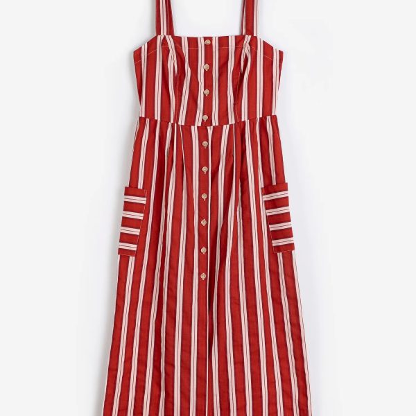 Striped evas?? strap dress