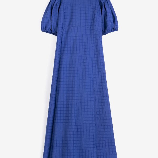 Fantasy cotton back cut dress