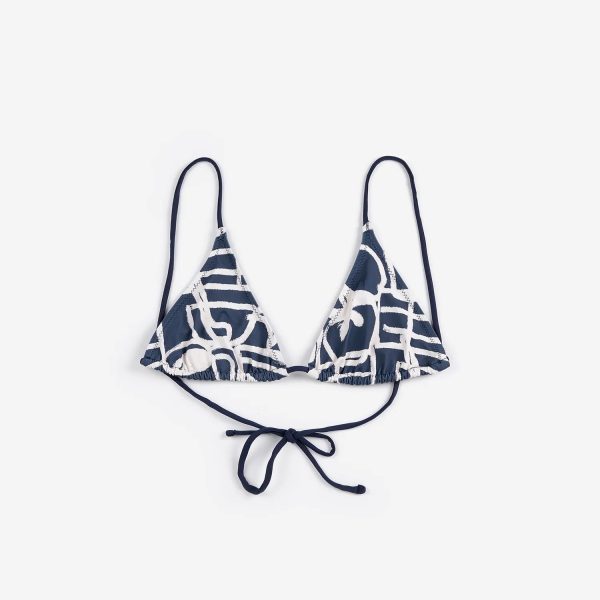 Cookery festival recycled triangle bikini top