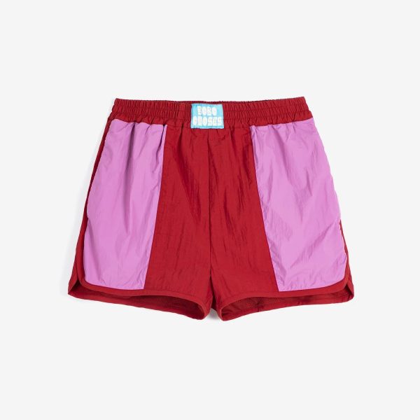 Color block sporty shorts