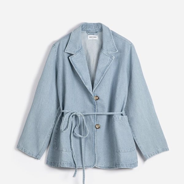 Denim blazer