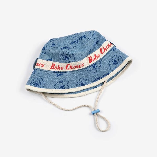 Pickles The Dog all over bucket hat