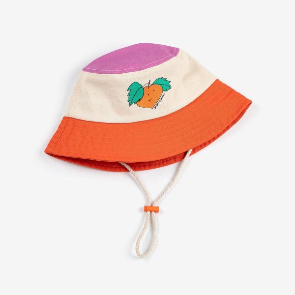Tangerine bucket hat