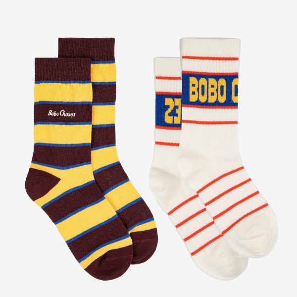 Bobo Choses long socks pack x 2