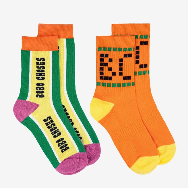 Bobo Choses short socks pack x 2