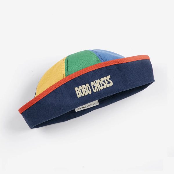 Bobo Choses color block sailor hat
