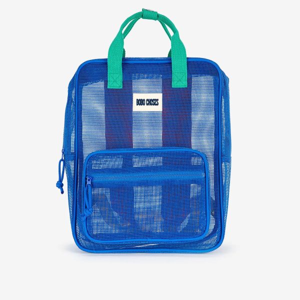 Bobo Choses color block mesh backpack