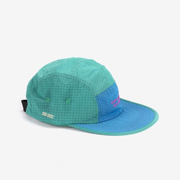 Color block sporty cap