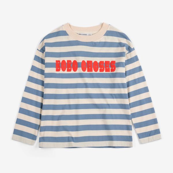 Bobo Choses Modern striped long sleeve T-shirt