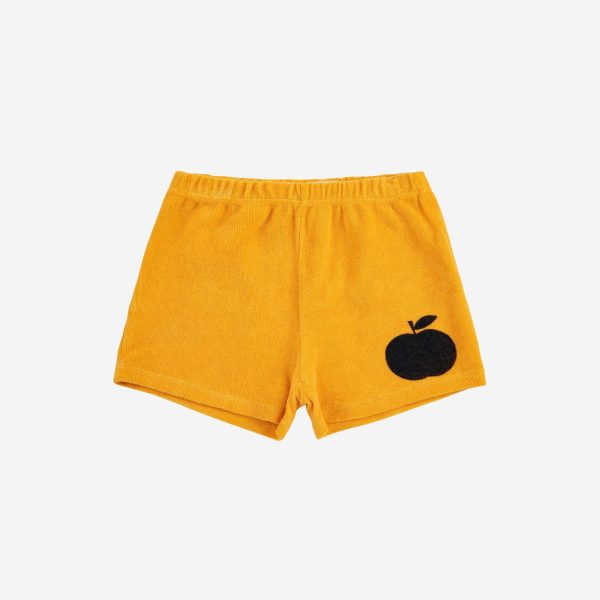 Poma yellow terry shorts