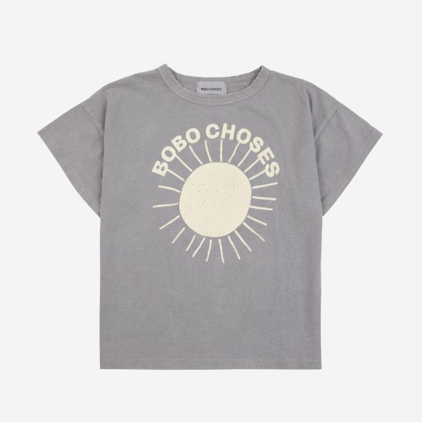 Bobo Choses Sun grey T-shirt