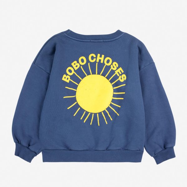 Bobo Choses Sun navy sweatshirt