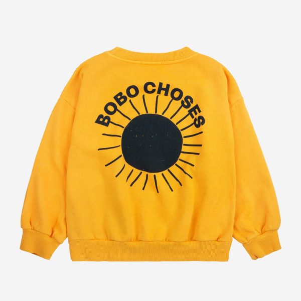 Bobo Choses Sun yellow sweatshirt