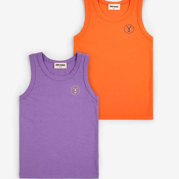 Have Fun Face tank top set