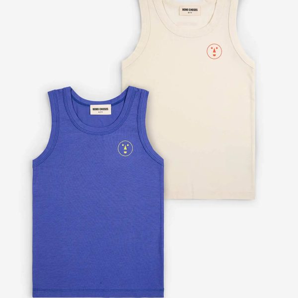 Have Fun Face tank top set