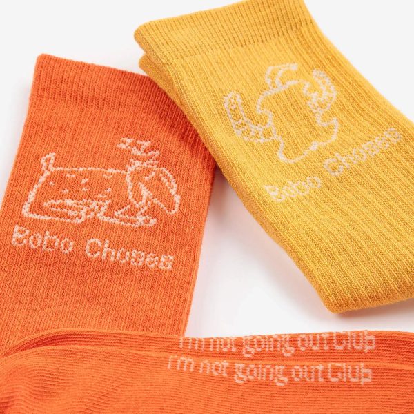 Happy Worm & Lazy Dog long socks pack