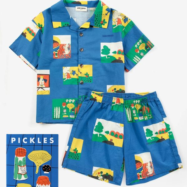 Pickles Tales loungewear woven set & Book