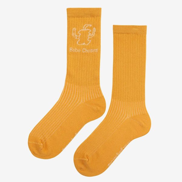 Happy Worm long socks