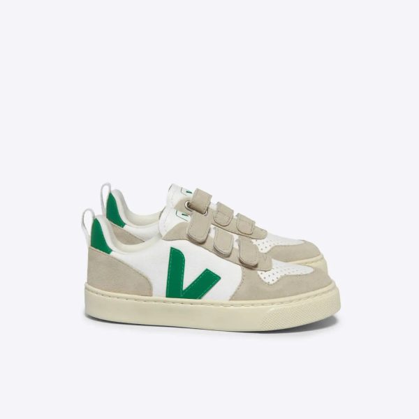 Extra-white emeraude Veja trainers JUNIOR
